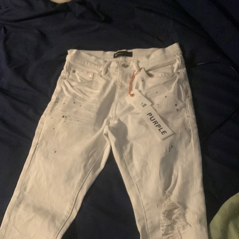 They are purple brand jeans